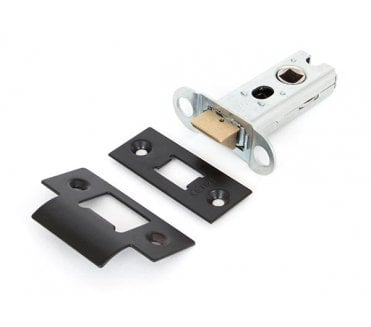 From The Anvil 91125 2.5 Heavy Duty Tubular Mortice Latch - Black