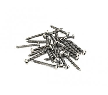 From The Anvil 91203 Pewter 10x1.5 Roundhead CSK Screws (Pack 25)