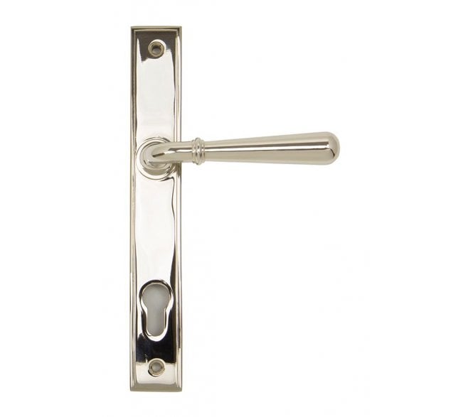From The Anvil 91427 Newbury Slimline Multipoint Lock Set - Polished Nickel