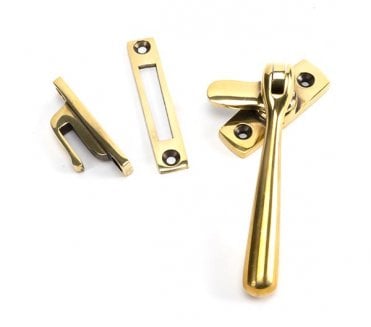 From The Anvil 91441 Locking Newbury Window Fastener - Aged Brass