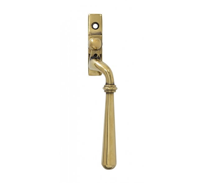 From The Anvil 91443 Newbury Espag Fastener (Locking) (Right Hand) - Aged Brass