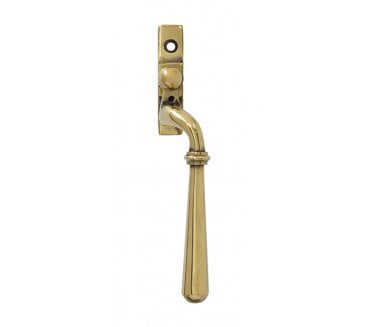 From The Anvil 91443 Newbury Espag Fastener (Locking) (Right Hand) - Aged Brass