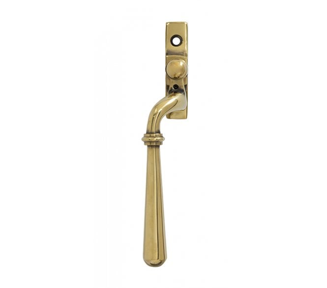 From The Anvil 91444 Newbury Espag Fastener (Locking) (Left Hand) - Aged Brass
