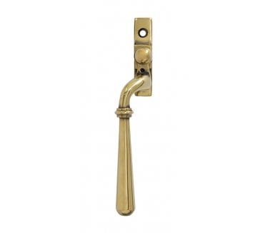 From The Anvil 91444 Newbury Espag Fastener (Locking) (Left Hand) - Aged Brass