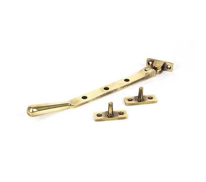 From The Anvil 91445 8 Newbury Window Stay - Aged Brass
