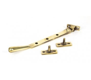 From The Anvil 91445 8 Newbury Window Stay - Aged Brass