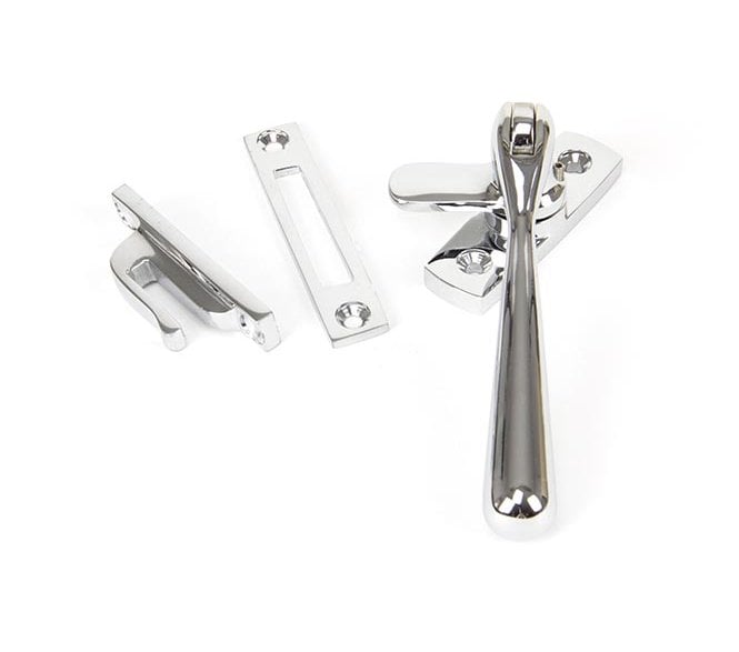 From The Anvil 91448 Locking Newbury Window Fastener - Polished Chrome