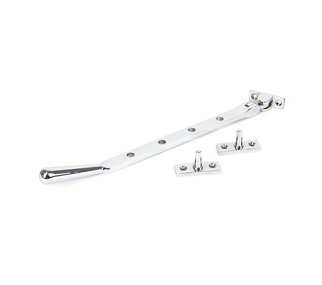 From The Anvil 91453 10 Newbury Window Stay - Polished Chrome