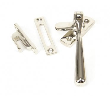 From The Anvil 91455 Locking Newbury Window Fastener - Polished Nickel