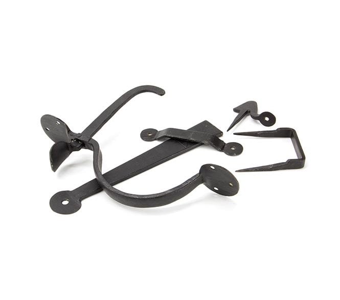 From The Anvil 91496 Medium Bean Thumblatch Set - External Beeswax