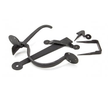 From The Anvil 91496 Medium Bean Thumblatch Set - External Beeswax