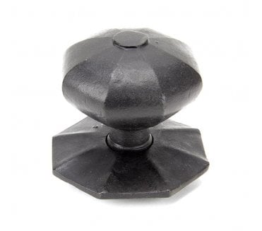 From The Anvil 91498 Octagonal Centre Door Knob (External) - External Beeswax