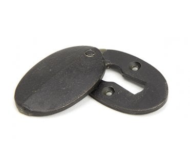 From The Anvil 91500 Oval Escutcheon & Cover - External Beeswax