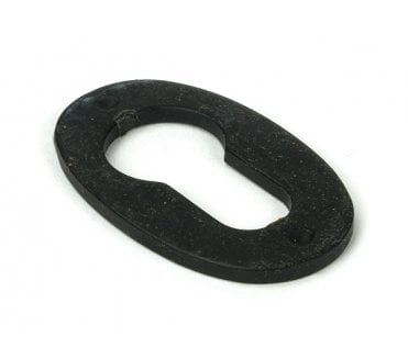 From The Anvil 91501 Oval Euro Profile Escutcheon - Beeswax