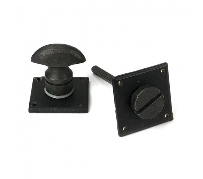 From The Anvil 91507 Diamond Bathroom Thumbturn - External Beeswax