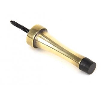 From The Anvil 91510 Period Projection Door Stop - Aged Brass