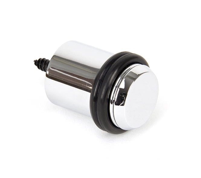 From The Anvil 91515 Period Floor Mounted Doorstop - Polished Chrome