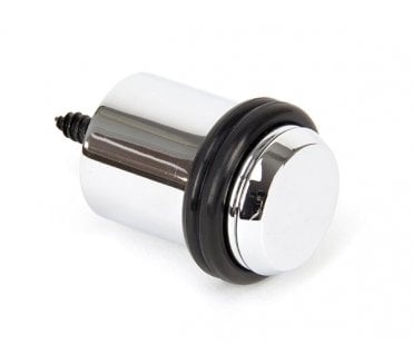 From The Anvil 91515 Period Floor Mounted Doorstop - Polished Chrome