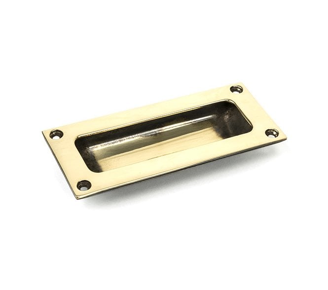 From The Anvil 91518 Period Flush Pull Handle - Aged Brass