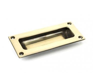 From The Anvil 91518 Period Flush Pull Handle - Aged Brass