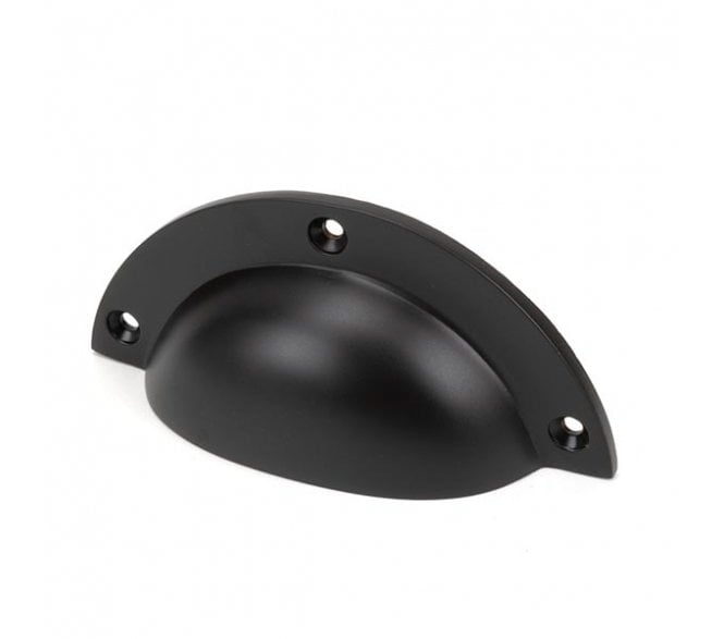 From The Anvil 91525 Period Plain Cup Pull - Aged Bronze