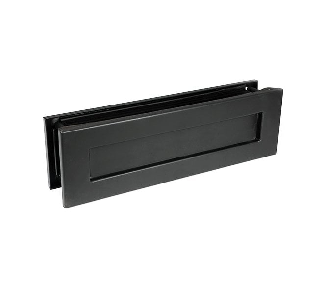 From The Anvil 91526 Blacksmith Letter Box 315x92mm - Black