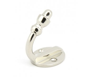 From The Anvil 91749 Period Coat Hook - Polished Nickel