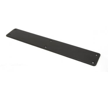 From The Anvil 91760 Plain Finger Plate 400mm - Black