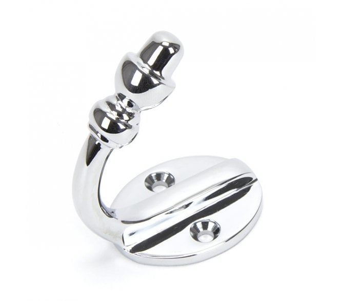 From The Anvil 91785 Period Coat Hook - Polished Chrome