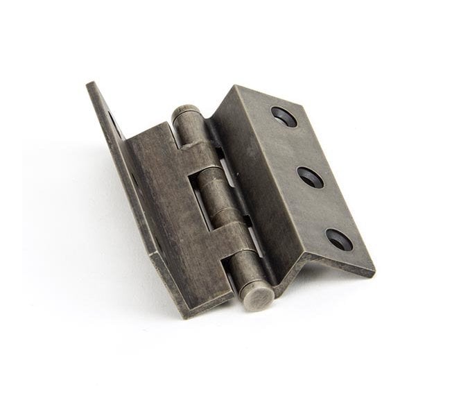 From The Anvil 91823 65mm 1/2 Stormproof Hinges (Pair) - Antique Pewter