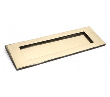 From The Anvil 91881 Period Letter Plate 324x108mm - Aged Brass