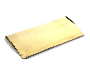 From The Anvil 91882 Period Letter Plate Tidy 265x130mm - Aged Brass