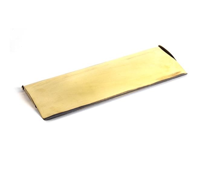From The Anvil 91883 Period Letter Plate Tidy - Aged Brass