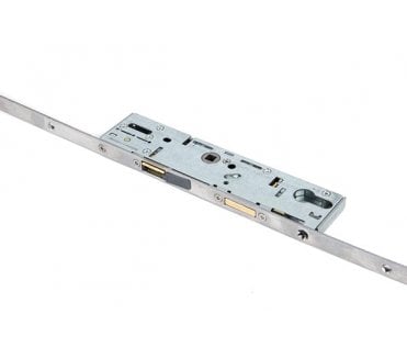 From The Anvil 91889 3-Point Hook Multipoint Door Lock (45mm Backset) - Satin Stainless Steel