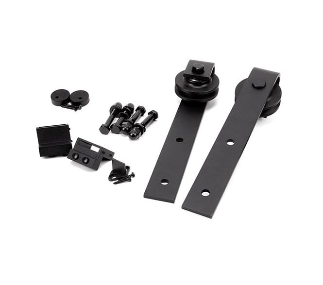 From The Anvil 91907 Additional Door Sliding Hanging Set - Black