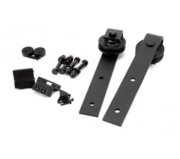 From The Anvil 91907 Additional Door Sliding Hanging Set - Black