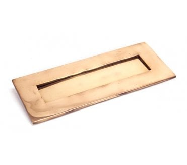 From The Anvil 91931 Period Letter Plate 265x108mm - Polished Bronze