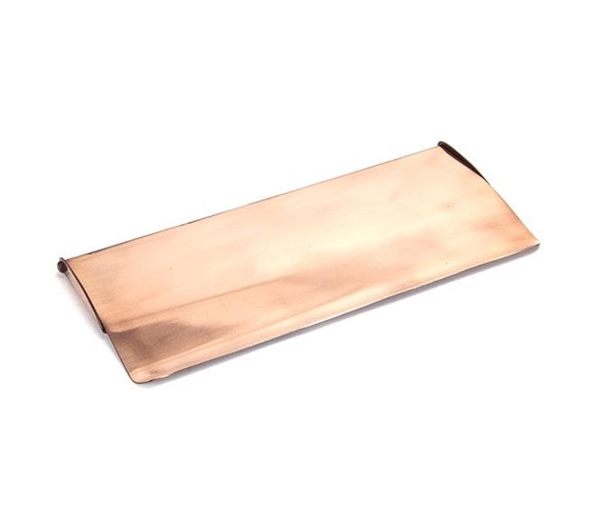 From The Anvil 91933 Period Letter Plate Tidy 265x130mm - Polished Bronze