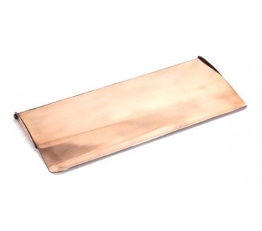 From The Anvil 91933 Period Letter Plate Tidy 265x130mm - Polished Bronze