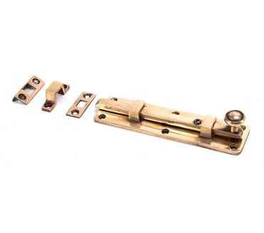 From The Anvil 91936 6 Universal Knob Bolt - Polished Bronze