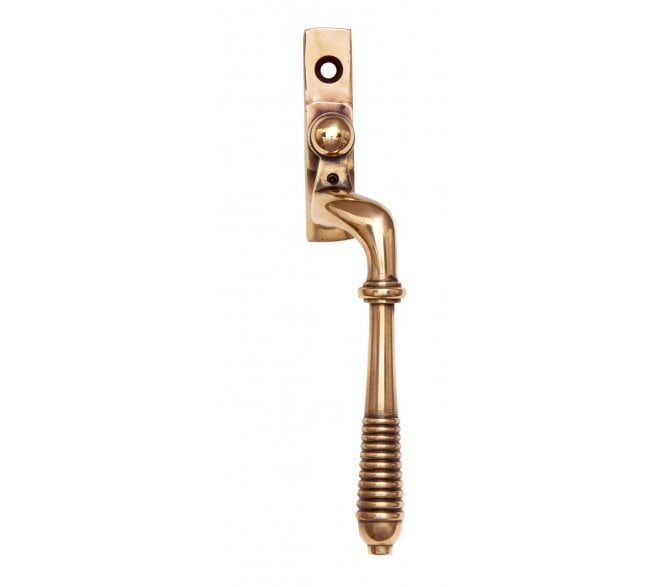 From The Anvil 91943 Reeded Espag Fastener (Locking) (Right Hand) - Polished Bronze