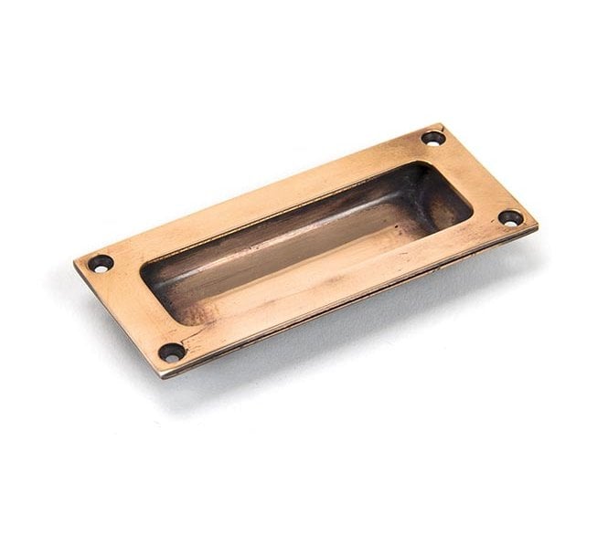 From The Anvil 91960 Period Flush Pull - Polished Bronze