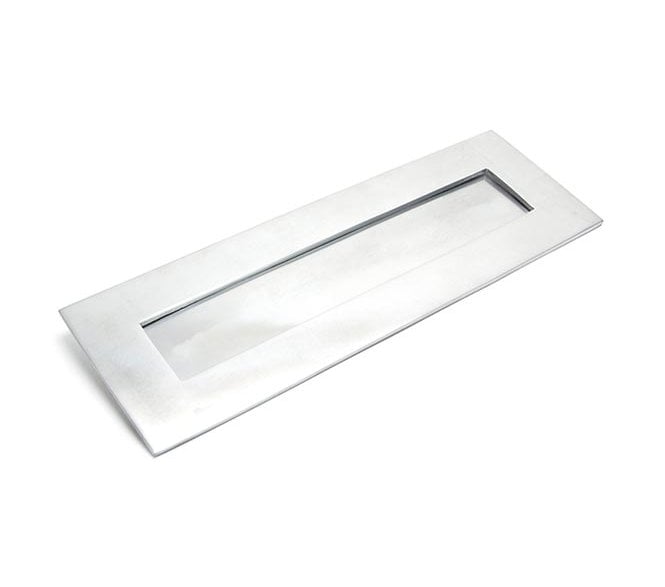 From The Anvil 92003 Period Letter Plate 324x108mm - Satin Chrome