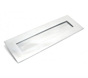 From The Anvil 92003 Period Letter Plate 324x108mm - Satin Chrome