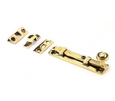 From The Anvil 92007 4 Universal Knob Bolt - Aged Brass
