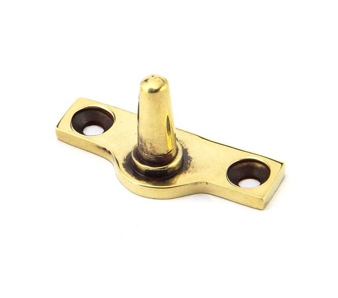 From The Anvil 92037 Period Offset Window Stay Pin - Aged Brass
