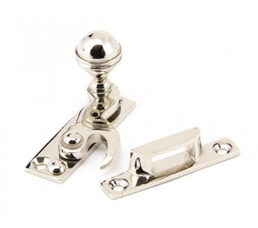 From The Anvil 92043 Prestbury Hook Sash Fastener - Polished Nickel