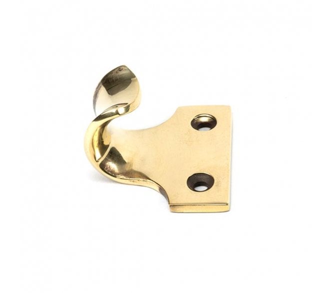 From The Anvil 92044 Window Sash Lift - Aged Brass