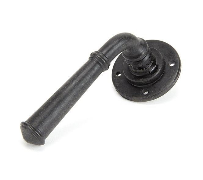 From The Anvil 92050 Regency Lever Handle On Rose Set - External Beeswax