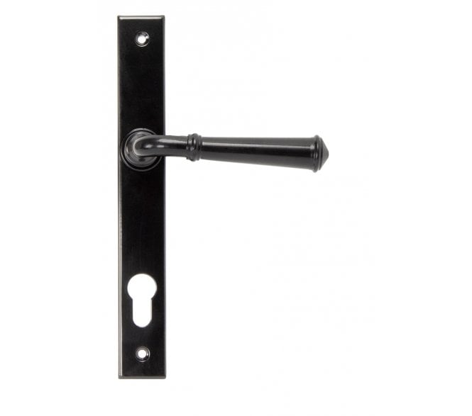From The Anvil 92061 Regency Slimline Multipoint Lock Handles - Black